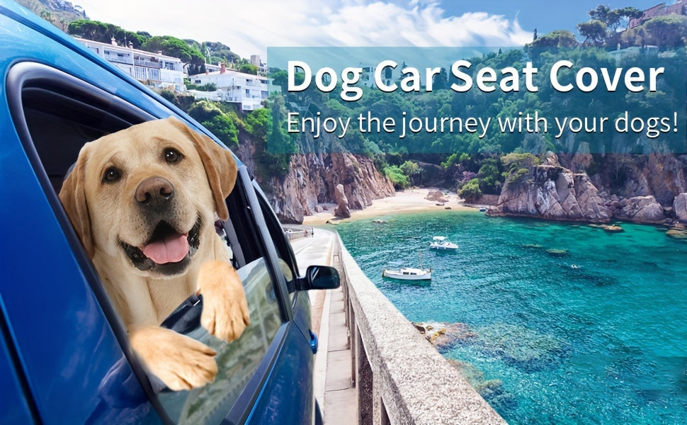 Heavy-Duty Black Car Seat Covers for SUVs & Trucks - Quilted Fabric, Easy to Clean, Pet & Youngsters Mess Protection, Adjustable Straps, Allmess Seat Cover|Quilted Seat Cover|Durable Fabric Cover