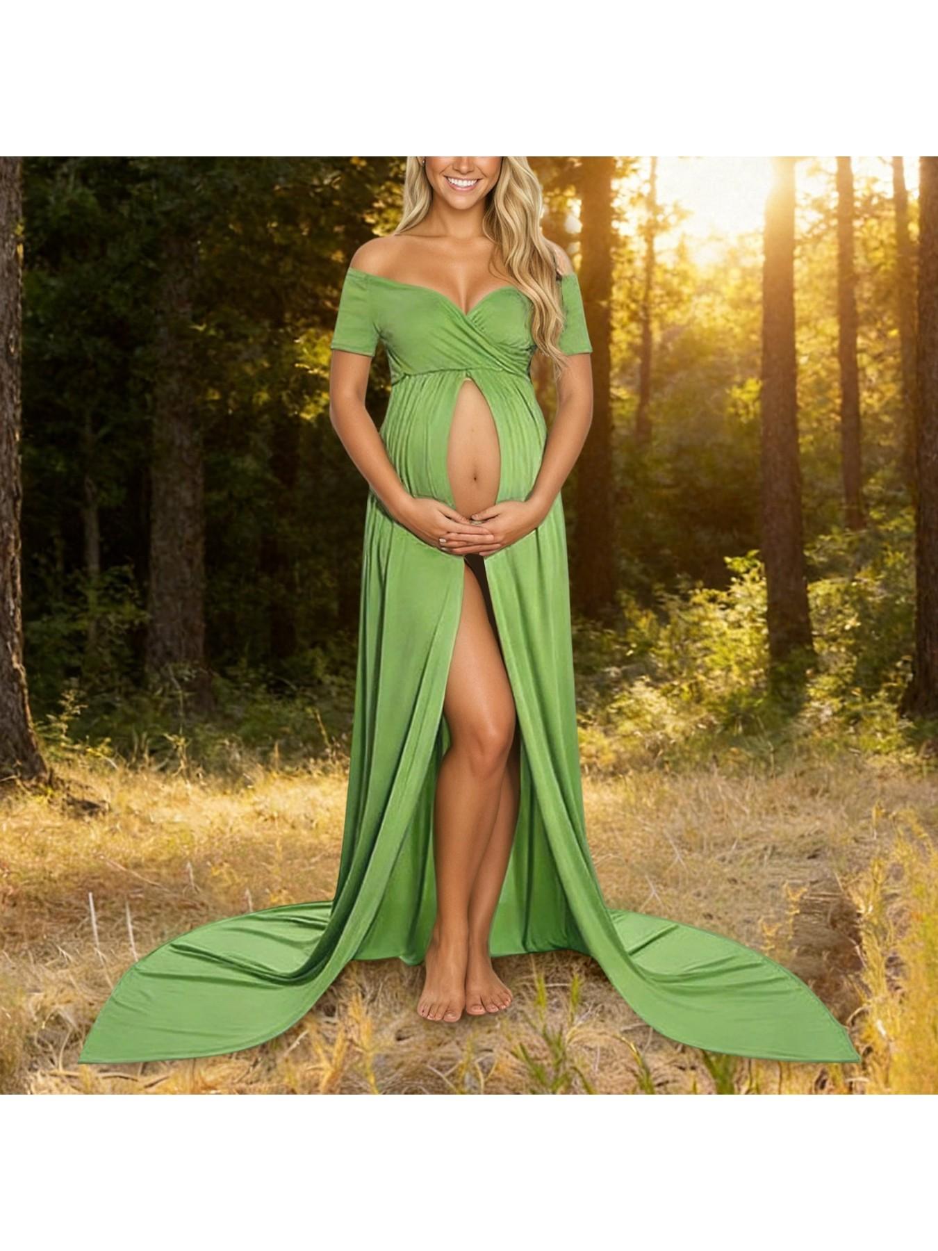 Maternity Elegant Photoshoot Dress, Perfect for Capturing Pregnancy Moments