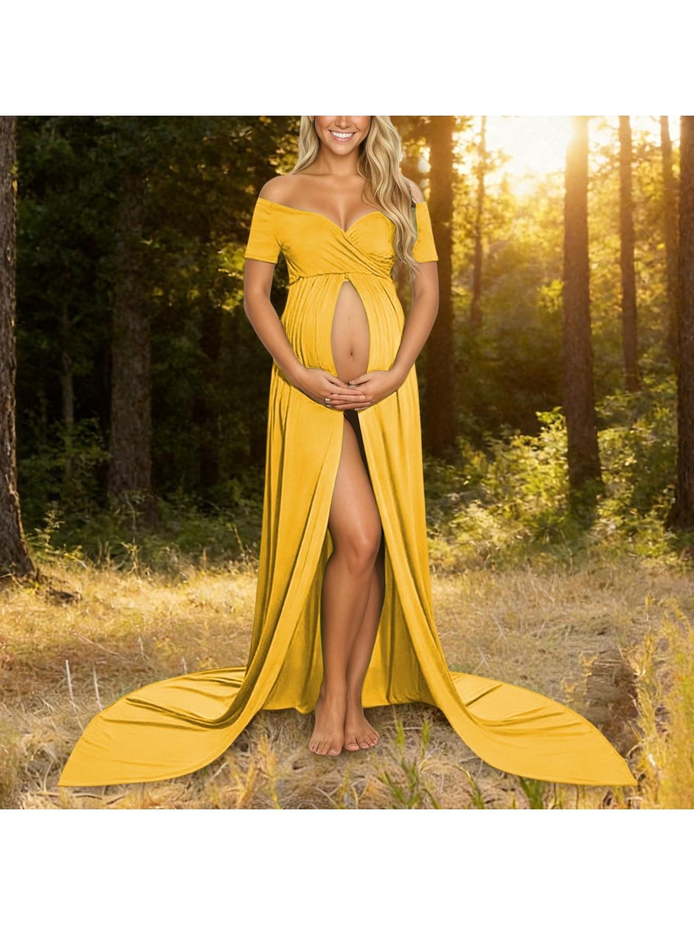 Maternity Elegant Photoshoot Dress, Perfect for Capturing Pregnancy Moments