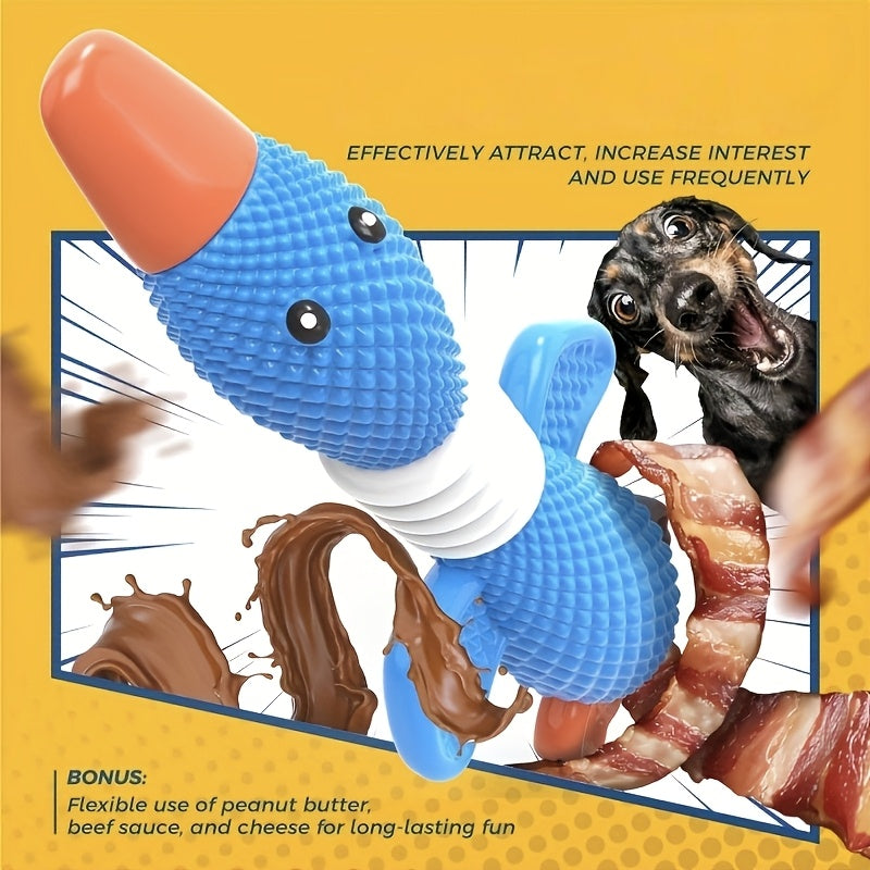 Nylon Goose Dog Toys for Aggressive Chewers | Upgraded Tough, Durable, Heavy Duty Bone Indestructible, Suitable for All Breed Sizes, Plaid Pattern by VITSCAN