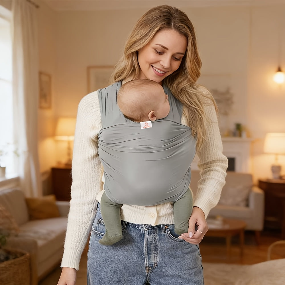 Nursing Cover and Wrap Suitable for Travel - Breathable Lightweight Portable Modest Breastfeeding Shield with Feed & Nurse, Discreet for Airplane, Car, Public, 1pc Upgraded