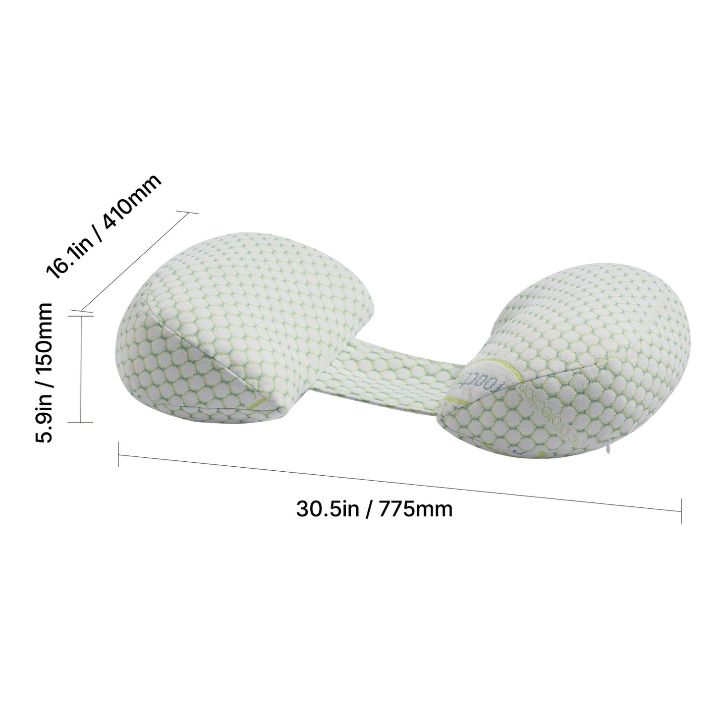 Pregnancy Pillow Adjustable Maternity Pillow for Pregnant Women Soft Breathable H-type/W-type three-in-one/two-in-one