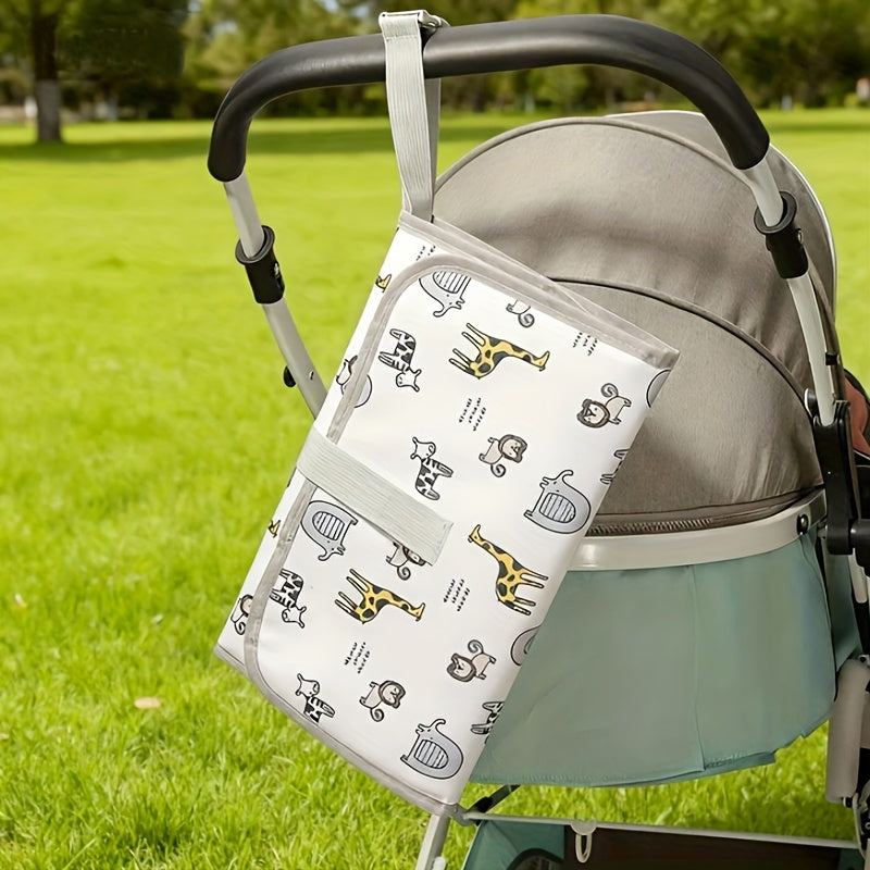 Portable Leak-Proof Baby Diaper Pad - Foldable Washable Diaper Bag with Multi-Color Reusable for &, Travel, Outfits & Car Emergencies - Ideal Christmas Gift for &