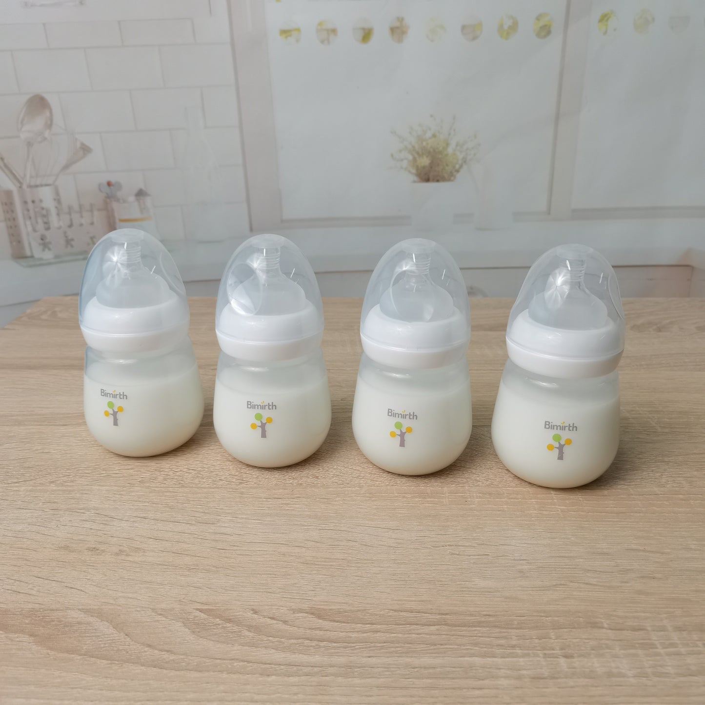 White Baby Bottle Combination Set 10pcs
