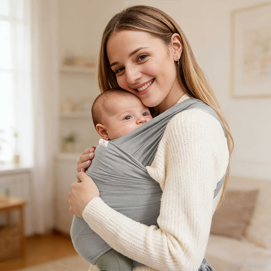 Nursing Cover and Wrap Suitable for Travel - Breathable Lightweight Portable Modest Breastfeeding Shield with Feed & Nurse, Discreet for Airplane, Car, Public, 1pc Upgraded