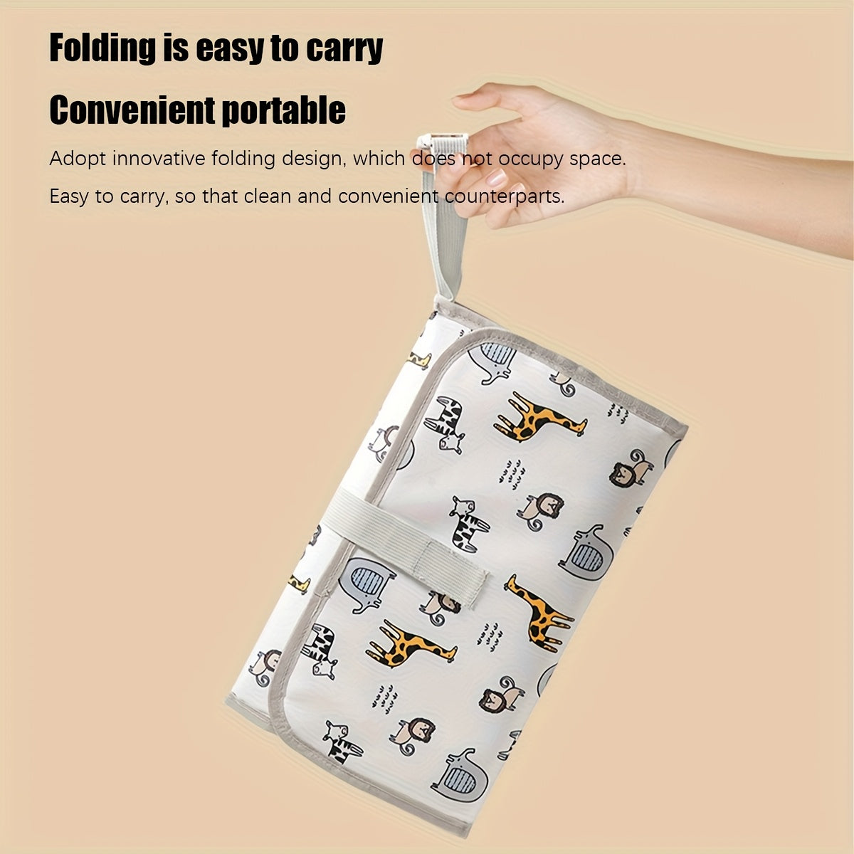 Portable Leak-Proof Baby Diaper Pad - Foldable Washable Diaper Bag with Multi-Color Reusable for &, Travel, Outfits & Car Emergencies - Ideal Christmas Gift for &