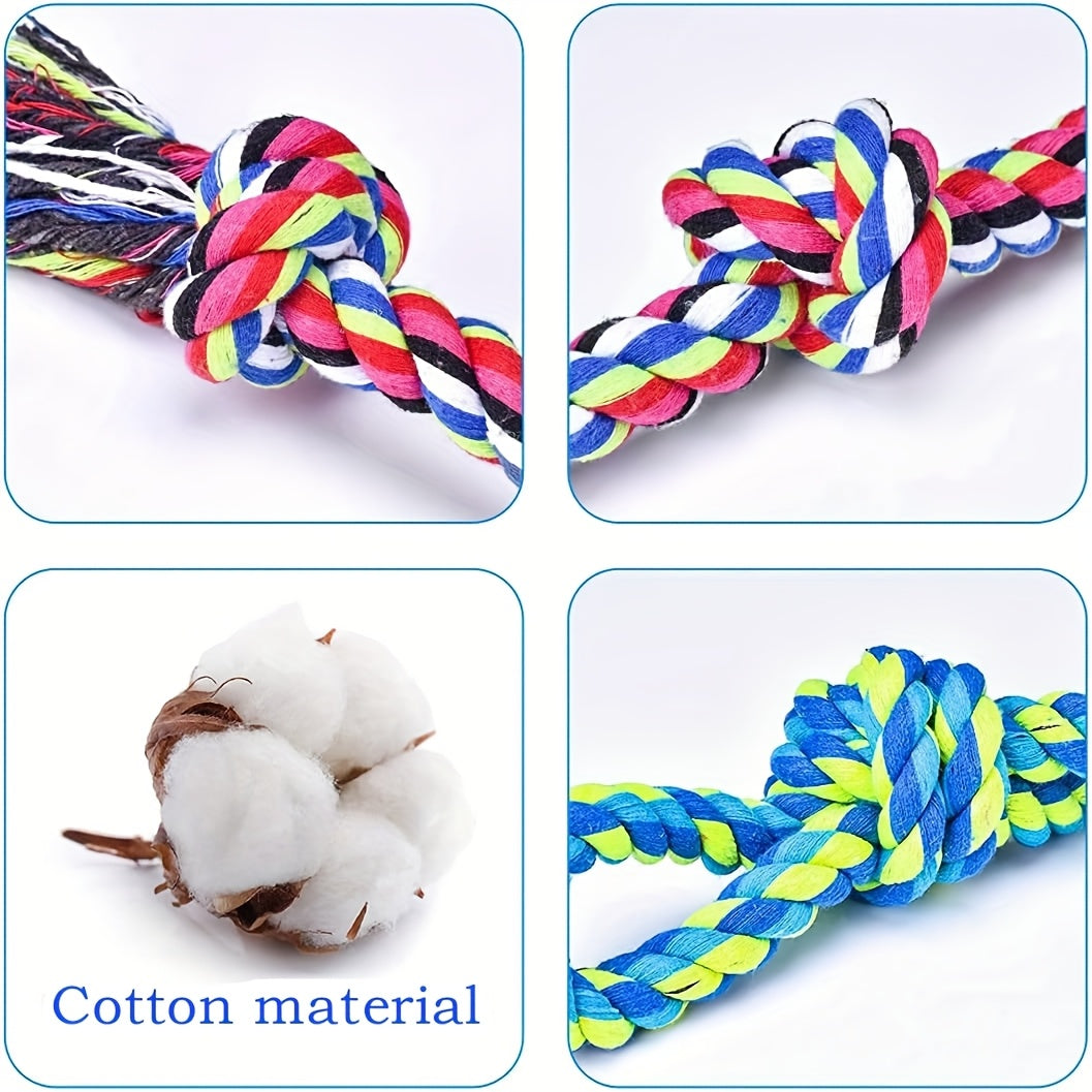 Dog Rope Toys For Large And Medium Aggressive Chewers, 2 Pack Heavy Duty Dog Rope Toy For Large Breed, Indestructible Dog Chew Toys, Tug Of War Dog Toy