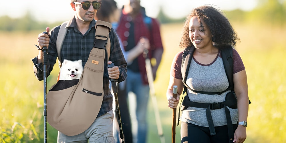 Pet Shoulder Carrier Sling Cuby Brand: Adjustable Dog Cat Padded Hard Bottom Soft Carrying Bag - Comfortable And Convenient Pet Travel Bag