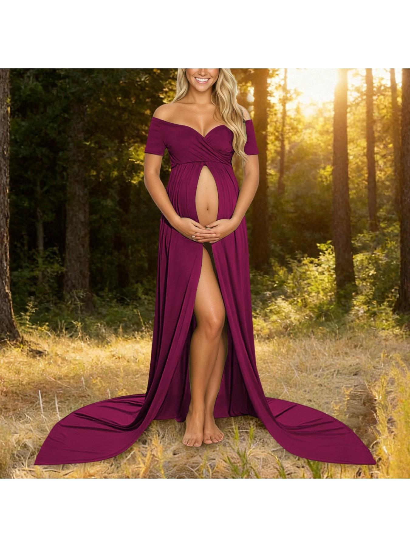 Maternity Elegant Photoshoot Dress, Perfect for Capturing Pregnancy Moments
