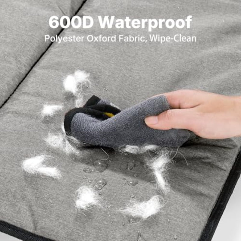 Dog Bed for Car Back Seat Car Dog Beds with Bolster Backseat Dogs Bed Fit for Backseat Extenders of SUV Trucks