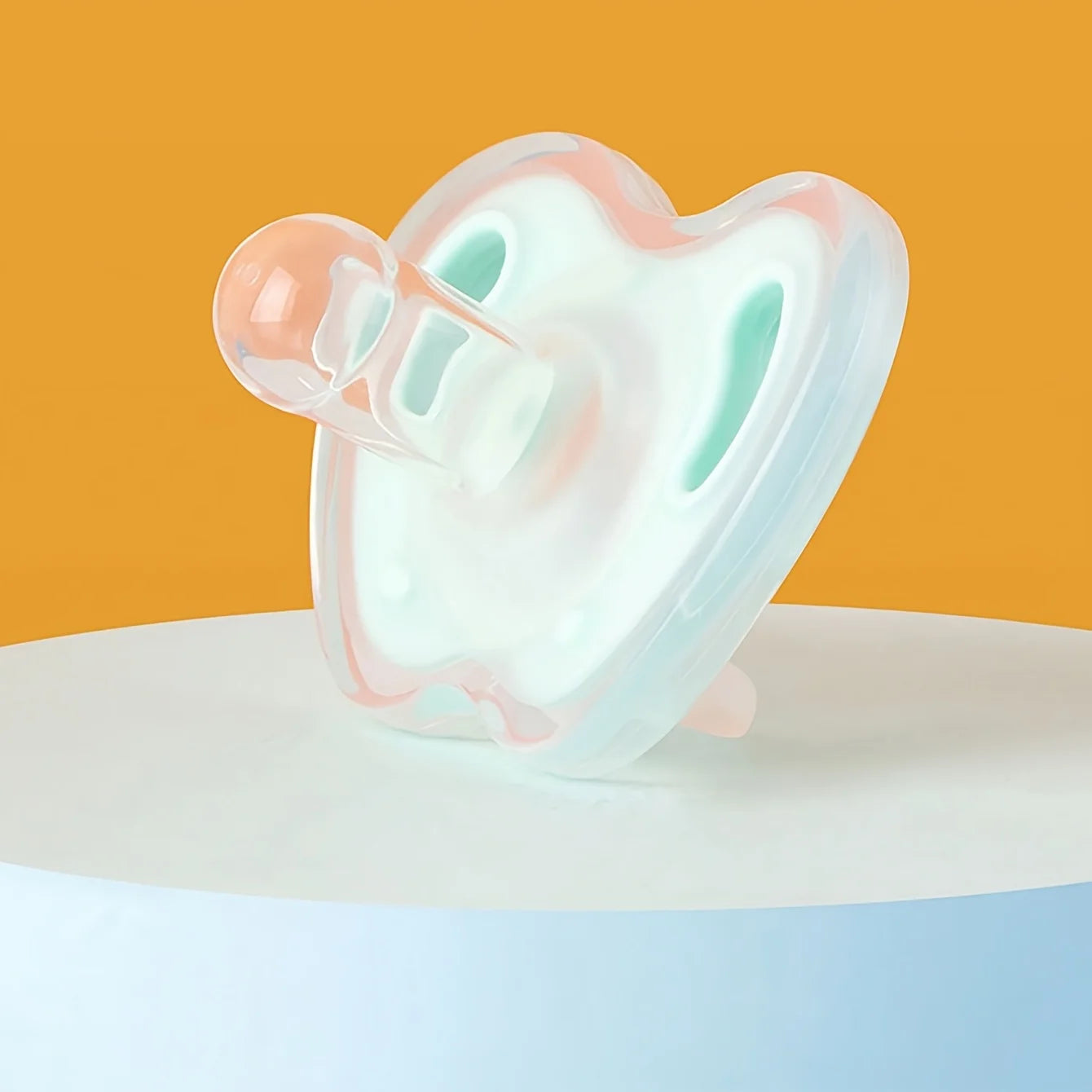 Soft Silicone Baby Pacifier, Newborn Soother