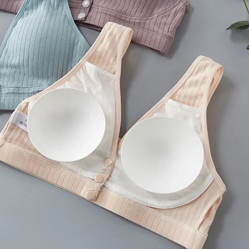Maternity Nursing Vest Bras, Cotton - sizes 34/75 - 42/95
