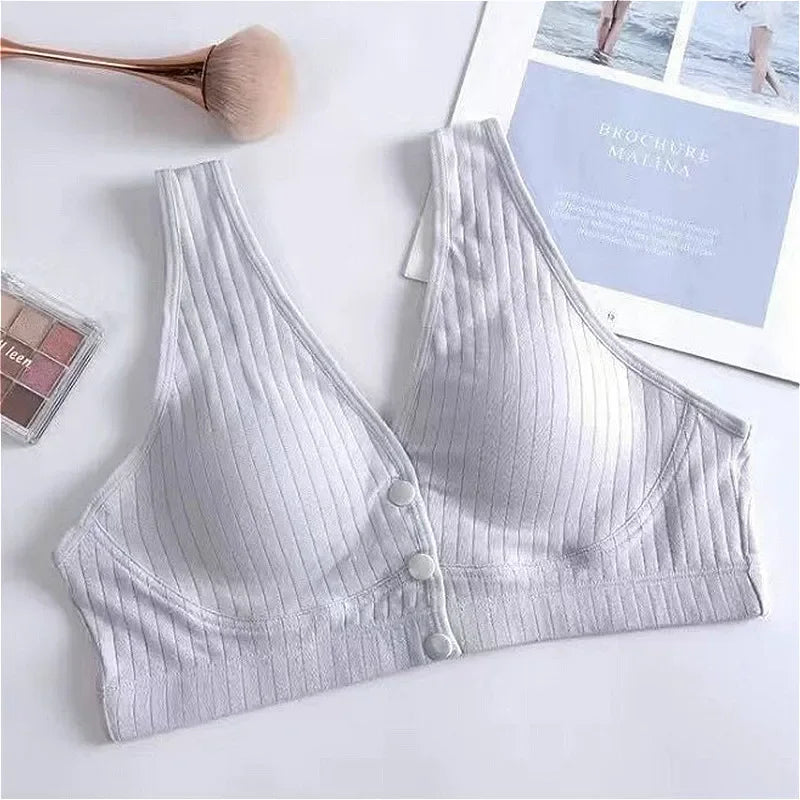 Maternity Nursing Vest Bras - Cotton, Sizes 36/80 -44/100
