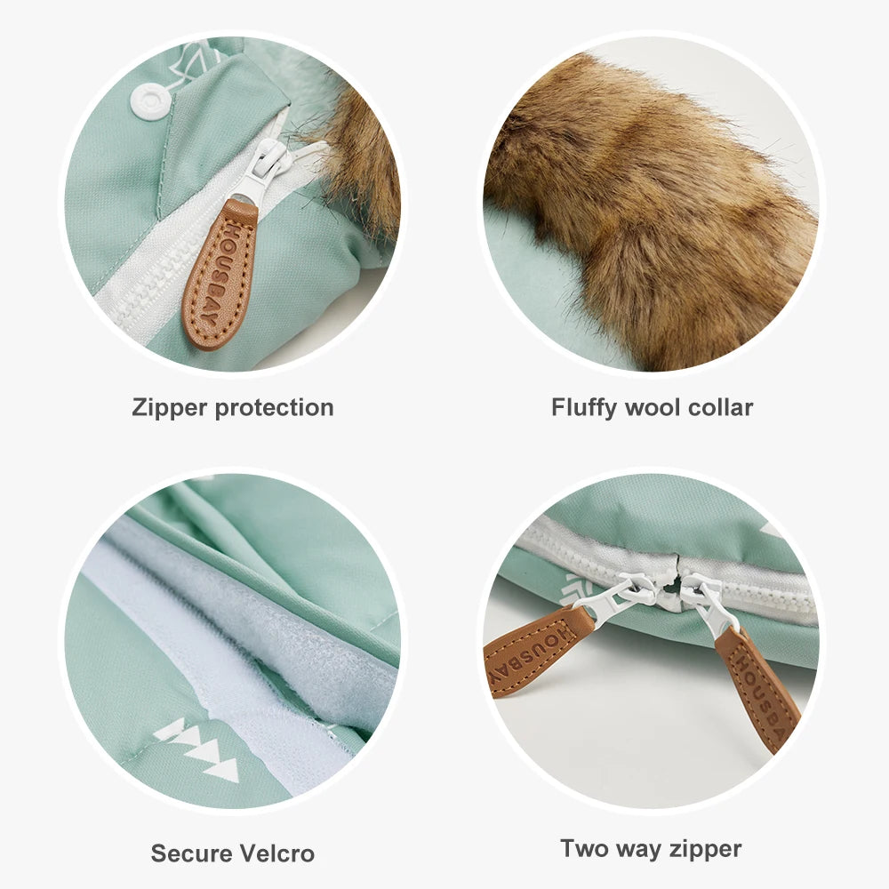 0-24 Months Baby Carriage Sack Winter Warm Thicker Envelope For Discharge Stroller Footmuff Universal Pram Cover Accessories