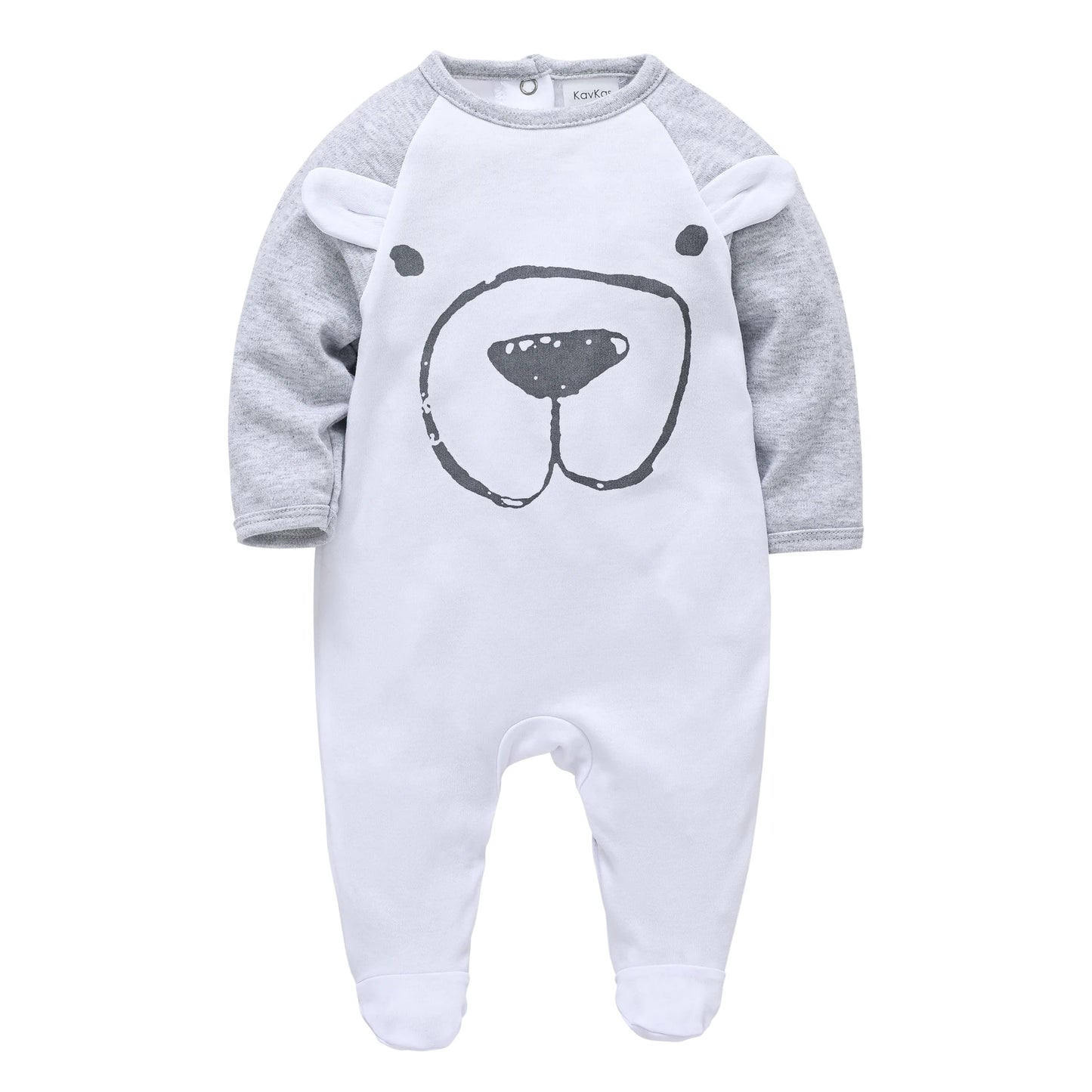 100% Cotton New Born Baby Long Sleeve Romper Cartoon Boys Girls ,  0-12 Monthes