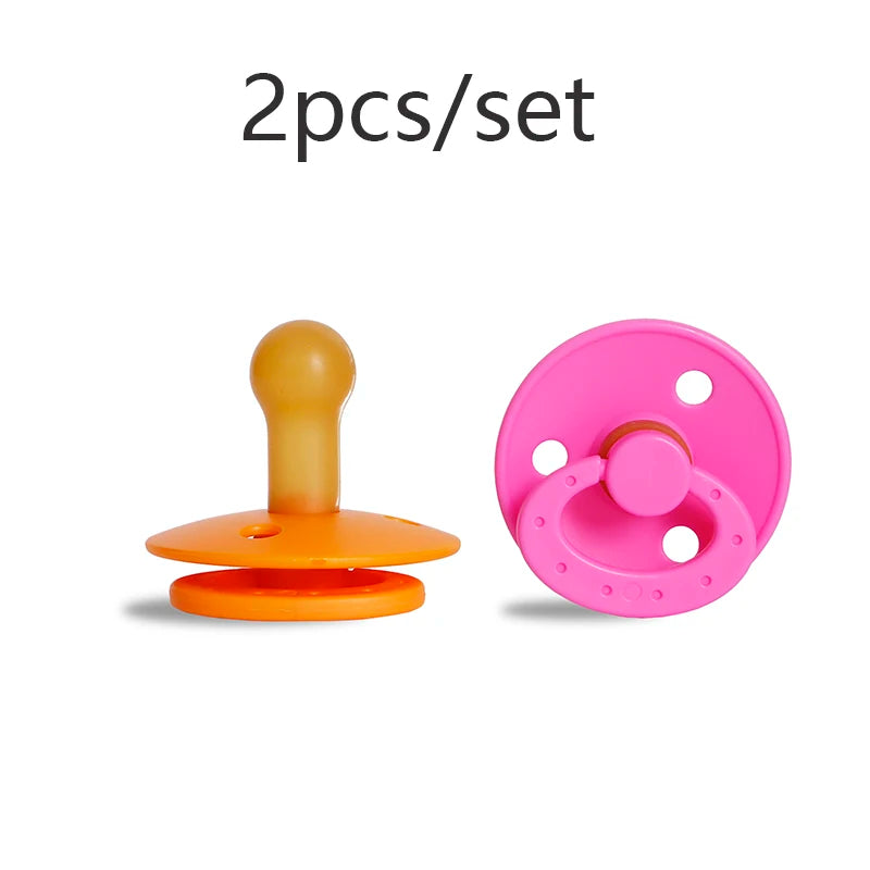 Baby Pacifier BPA Free Silicone Baby Nipple Teether Pacifier Baby Soother For Newborn, Modabebe 2 Pcs/Set