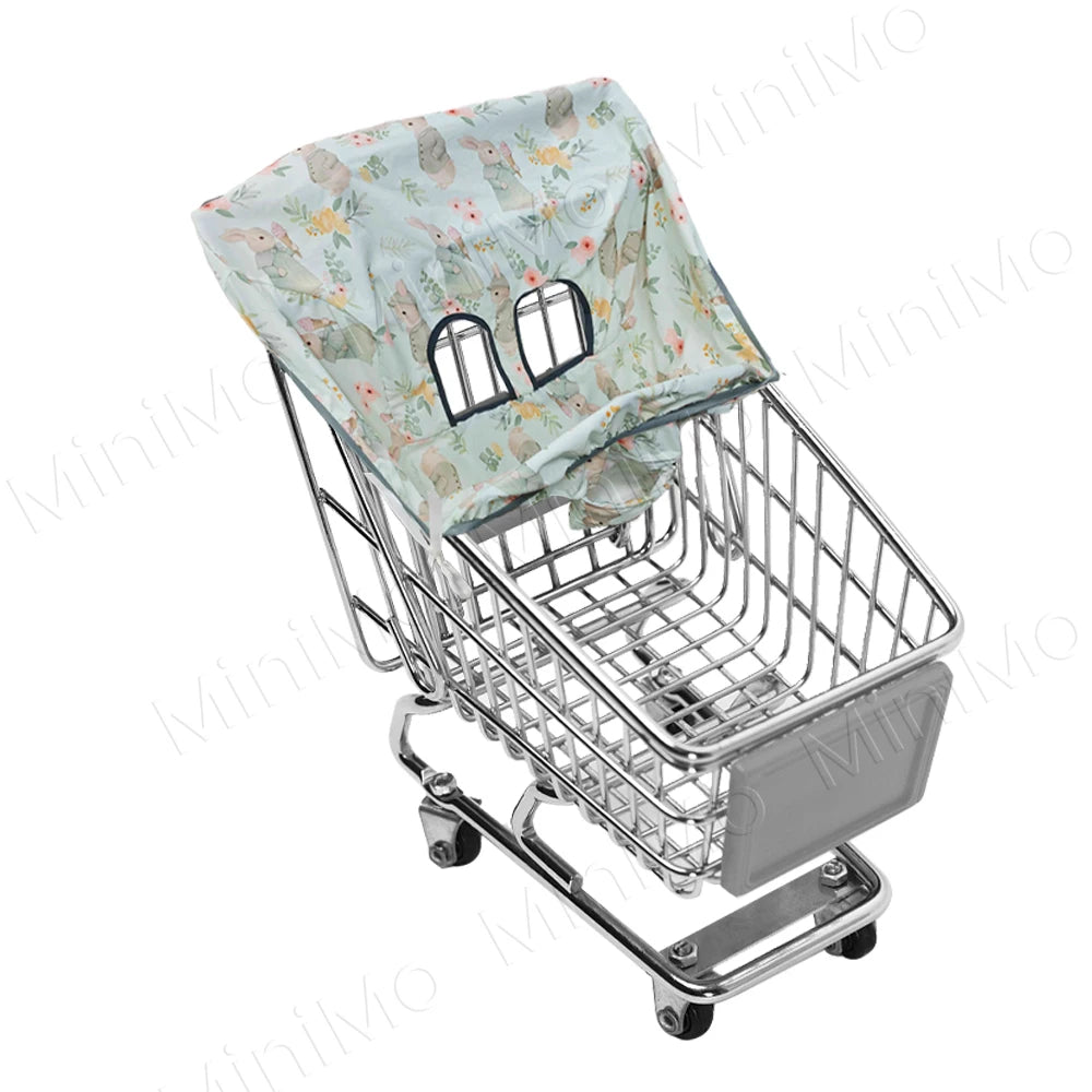 1PC Waterproof Baby Shopping Cart Seat Cover Anti-Dirt Portable Travel Protector for Supermarket  Carts