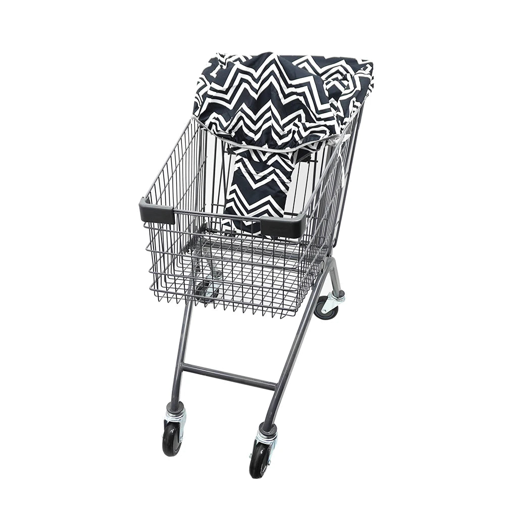 1PC Waterproof Baby Shopping Cart Seat Cover Anti-Dirt Portable Travel Protector for Supermarket  Carts