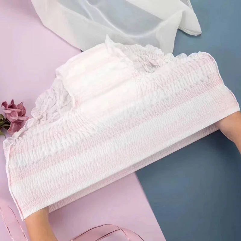 Postpartum 5/10Pcs Disposable Light Thin Breathable Maternity Underwear Recommended For Caesarean Mothers 80-140KG/ 176.37-308.65lbs