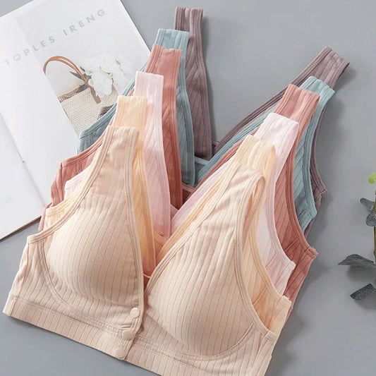Maternity Nursing Vest Bras, Cotton - sizes 34/75 - 42/95