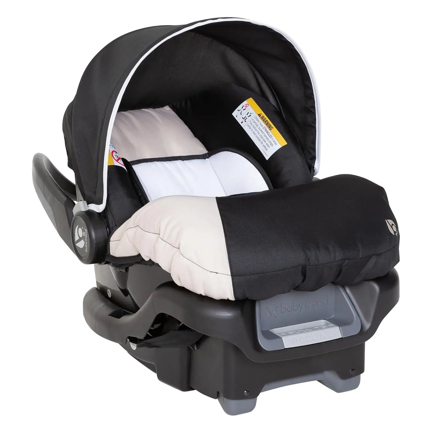Newborn Baby Infant Car Seat Carrier Travel System with Harness and Extra Cozy Cover for Babies Up to 35 Pounds