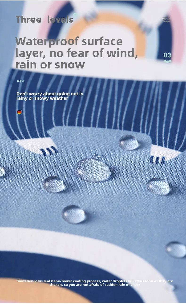 Stroller windproof blanket Stroller blanket Windproof waterproof Go out convenient to keep warm