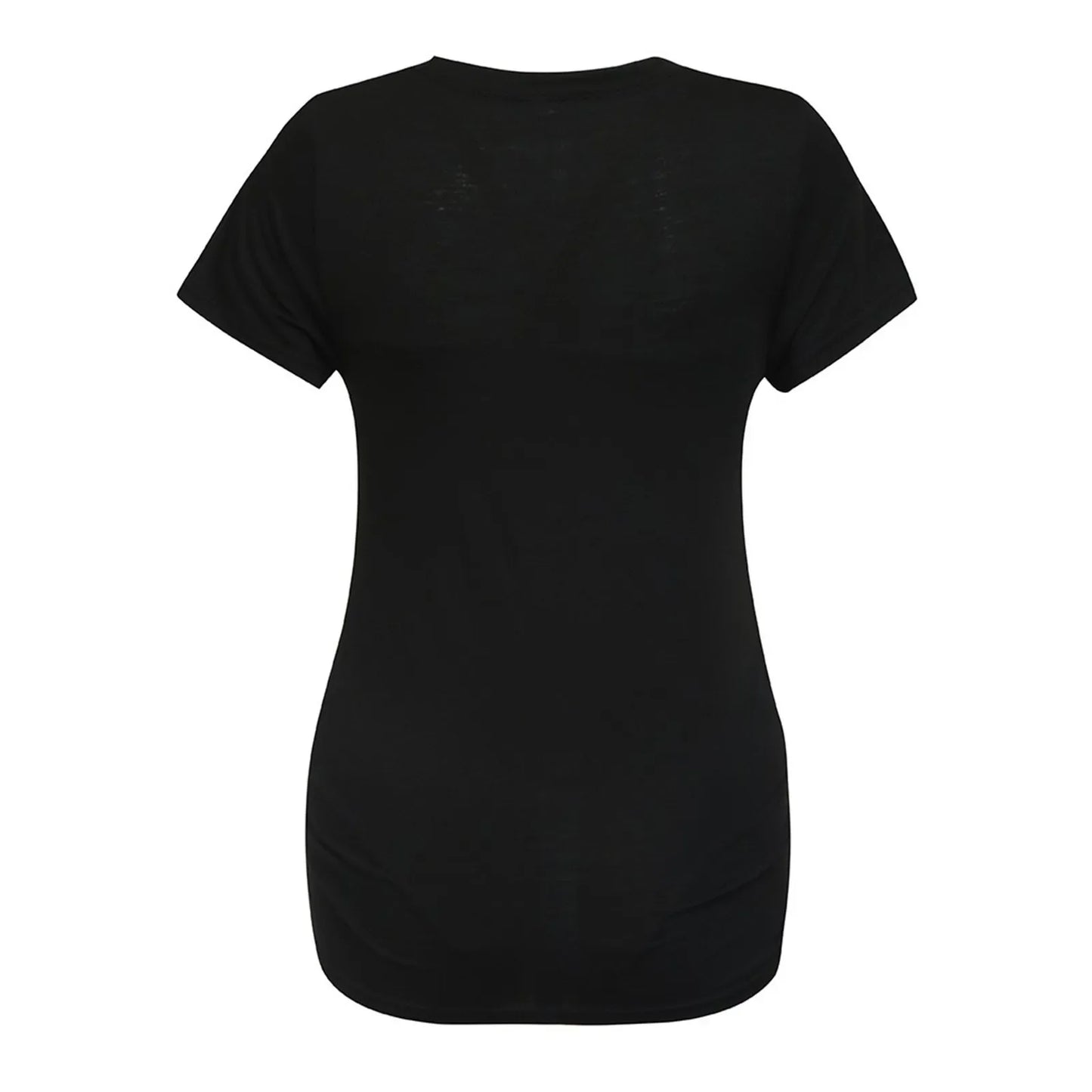 Maternity Short Sleeve Fun Printed Casual Daily Wear Elastic Tops For Women, XS-XXXL sizes available