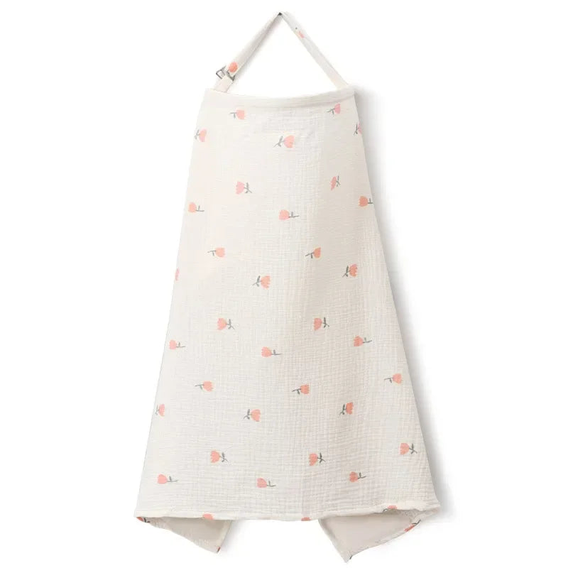 Mother Breastfeeding Cotton Cover Baby Feeding Nursing Covers Adjustable Privacy Breastfeeding Apron Stroller Blanket