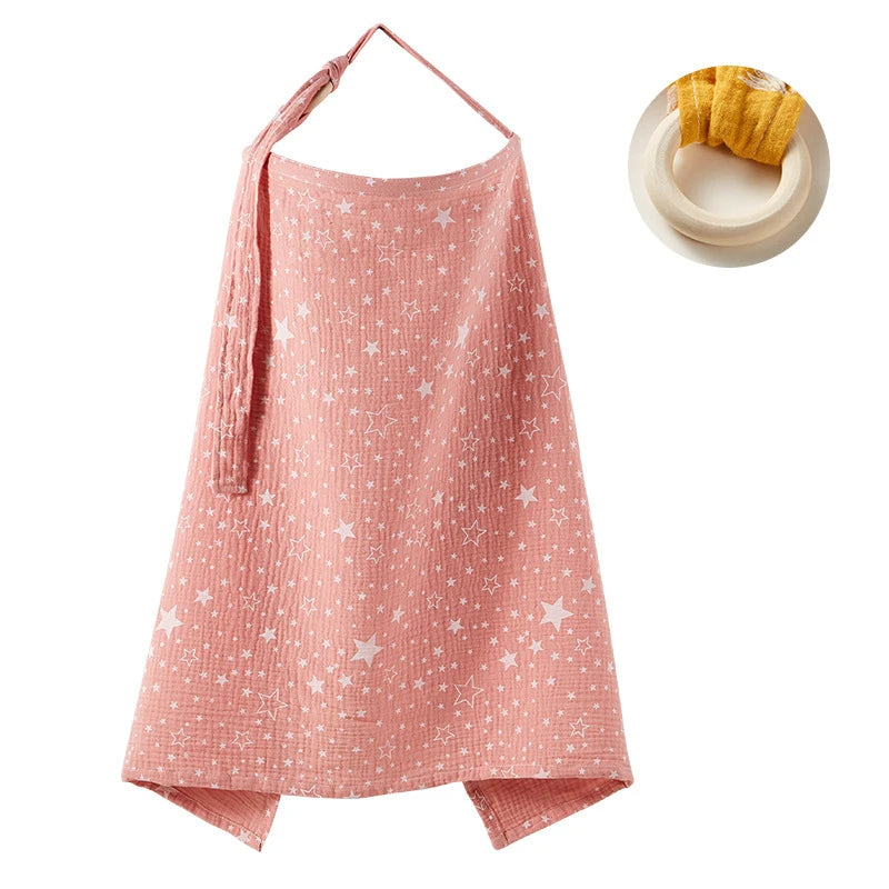 Breastfeeding Nursing Cover Baby Feeding Cloth Privacy Blanket