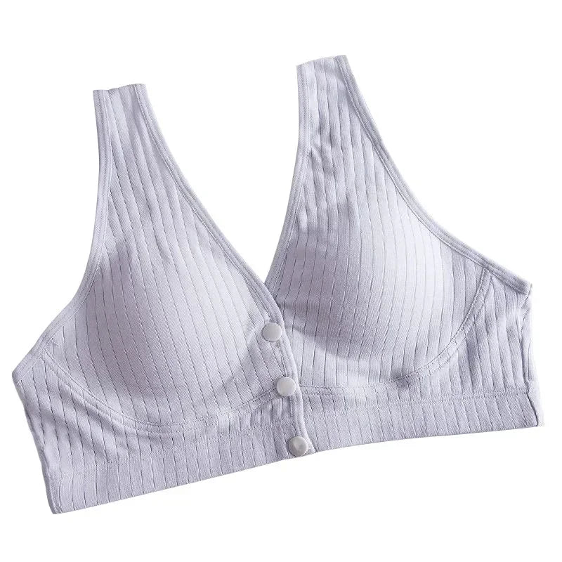 Maternity Nursing Vest Bras - Cotton, Sizes 36/80 -44/100