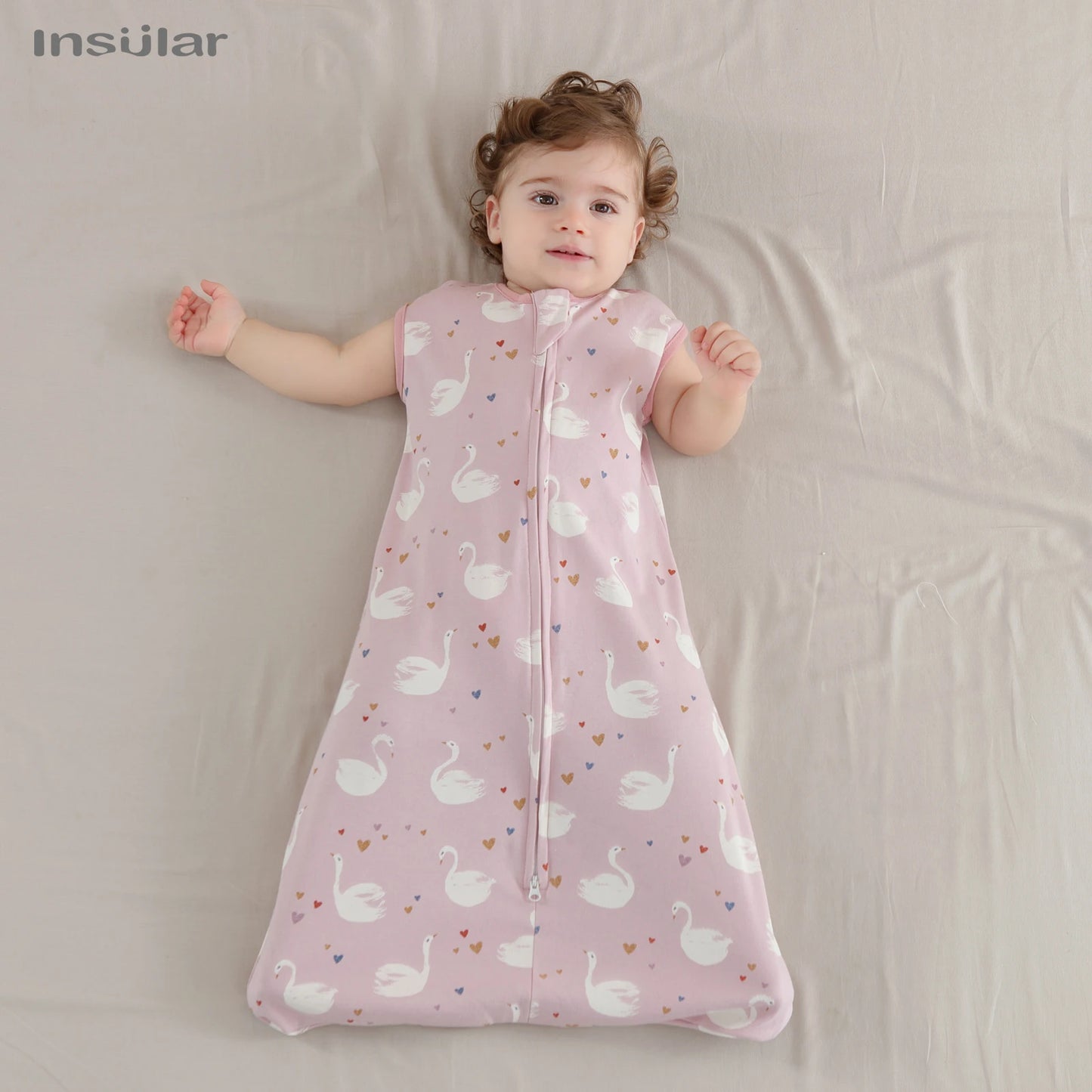 Sleeveless Sleep Sack Baby (0-18M) Cotton Thin Breathable Pajamas Cocoon Envelope Bedding