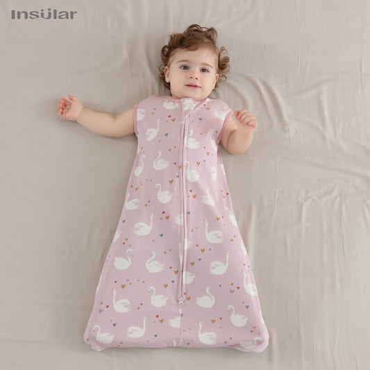 Sleeveless Sleep Sack Baby (0-18M) Cotton Thin Breathable Pajamas Cocoon Envelope Bedding