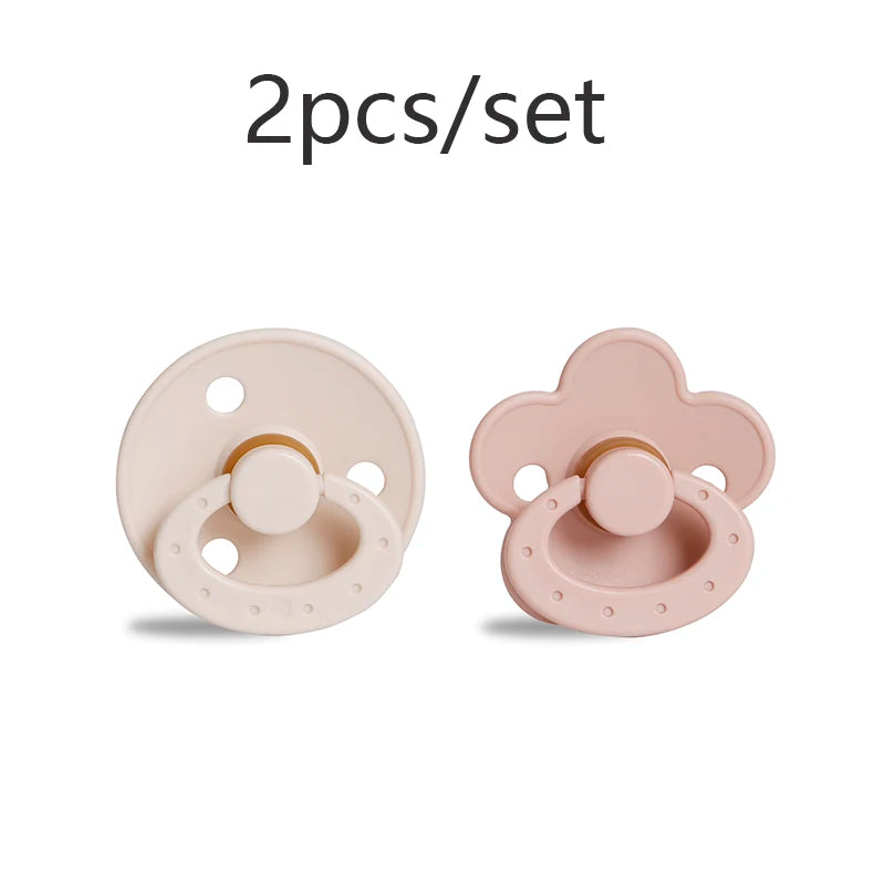 Baby Pacifier BPA Free Silicone Baby Nipple Teether Pacifier Baby Soother For Newborn, Modabebe 2 Pcs/Set