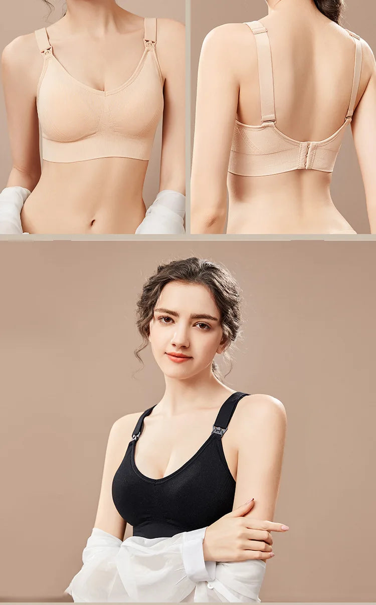 Nursing  Breastfeeding Breathable Push Up Bra, 1Pc