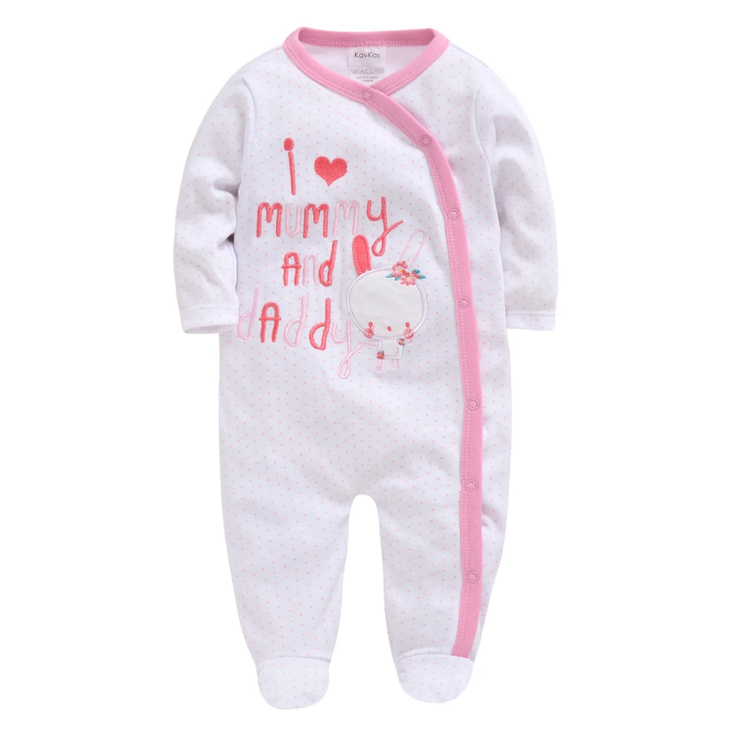 100% Cotton New Born Baby Long Sleeve Romper Cartoon Boys Girls ,  0-12 Monthes
