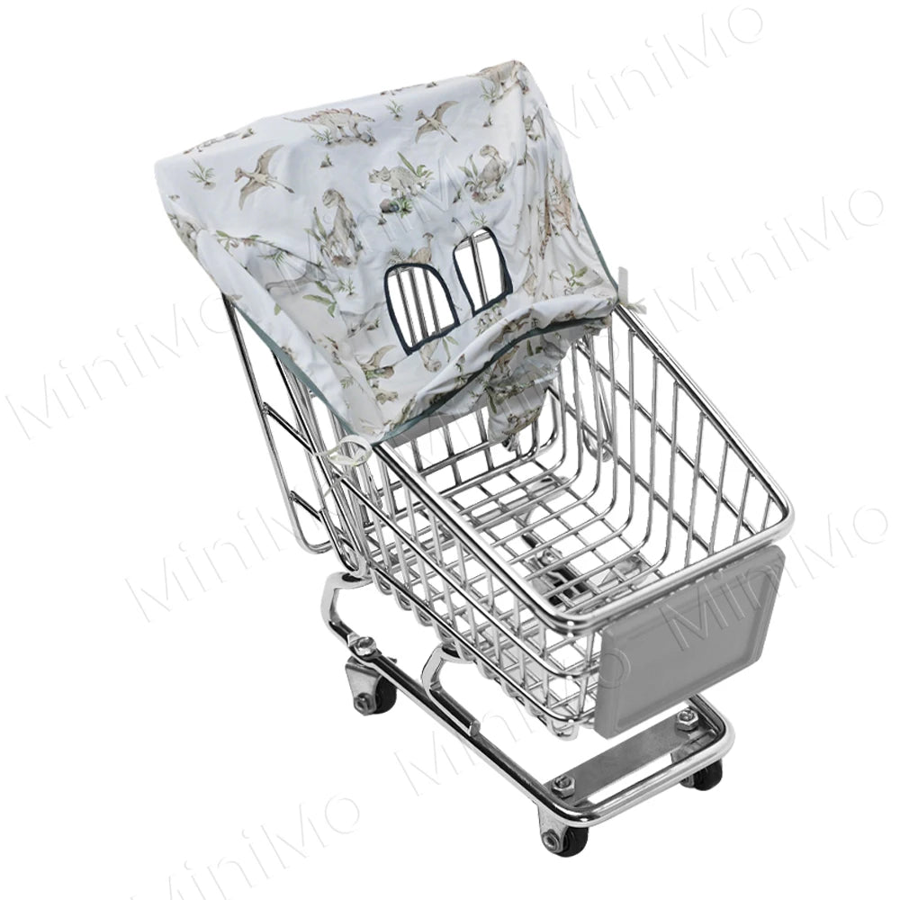 1PC Waterproof Baby Shopping Cart Seat Cover Anti-Dirt Portable Travel Protector for Supermarket  Carts