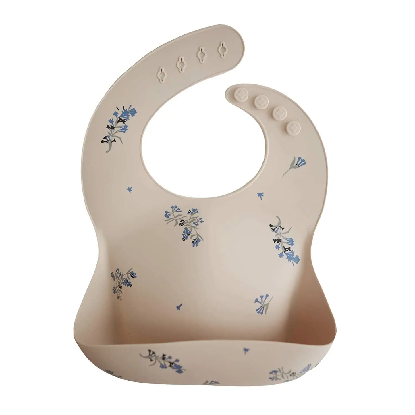 Soft Silicone Adjustable Unisex Baby Toddler Bibs
