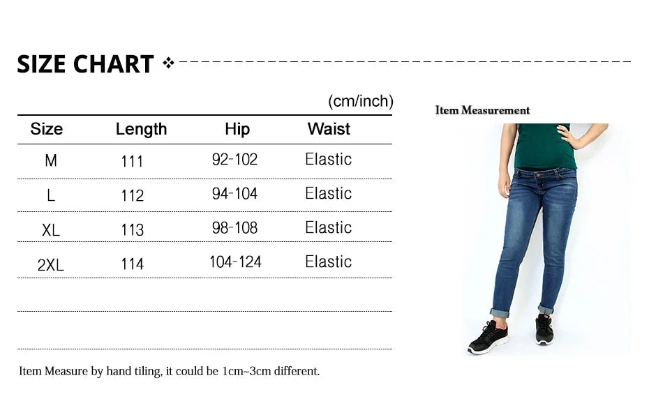 Maternity Boyfriend Jeans with Zipper & Button High Waist Regular Leg with Elastic Waist