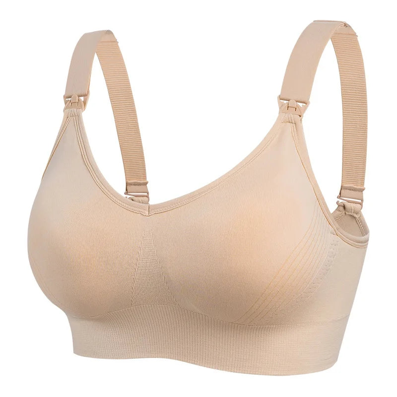 Nursing  Breastfeeding Breathable Push Up Bra, 1Pc