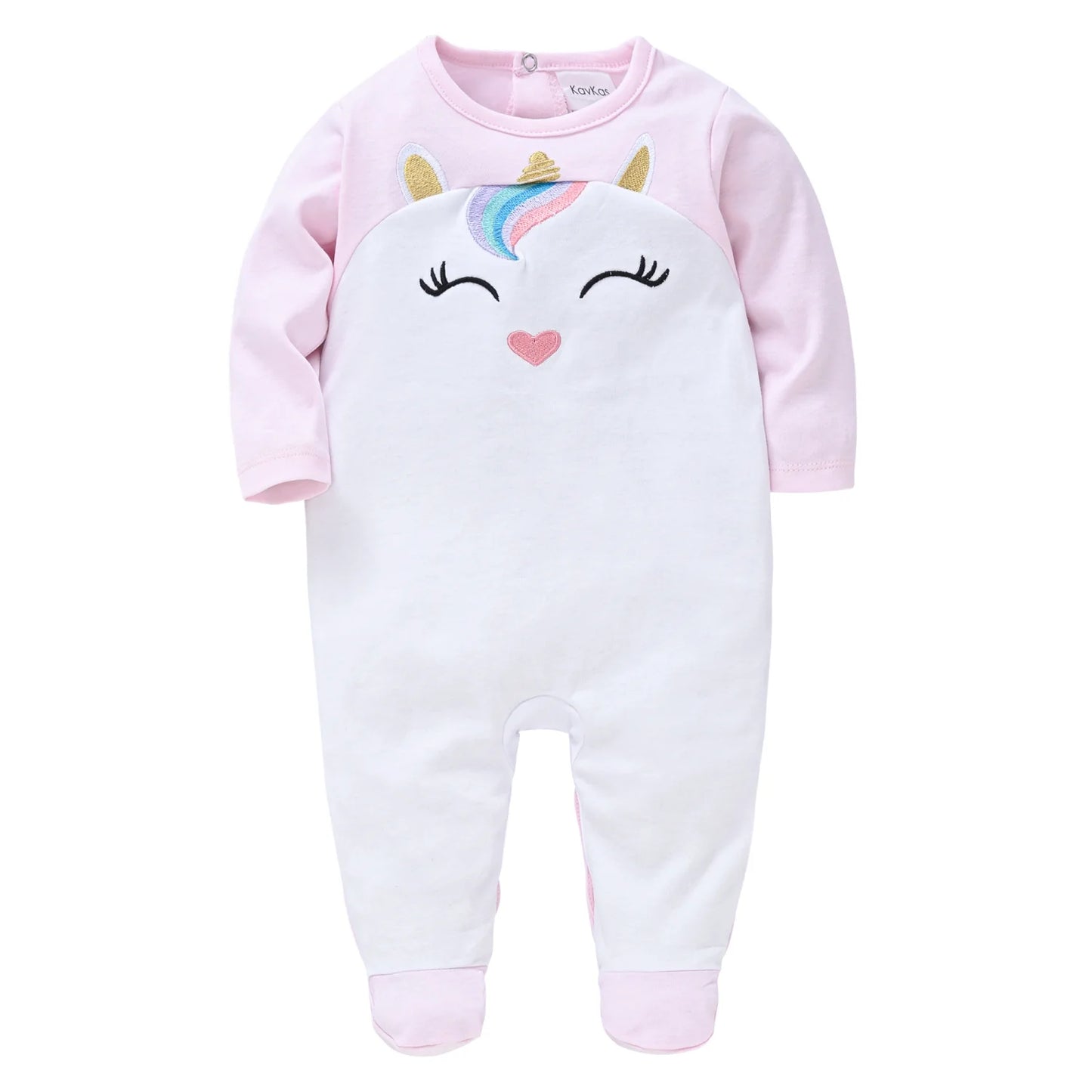 100% Cotton New Born Baby Long Sleeve Romper Cartoon Boys Girls ,  0-12 Monthes