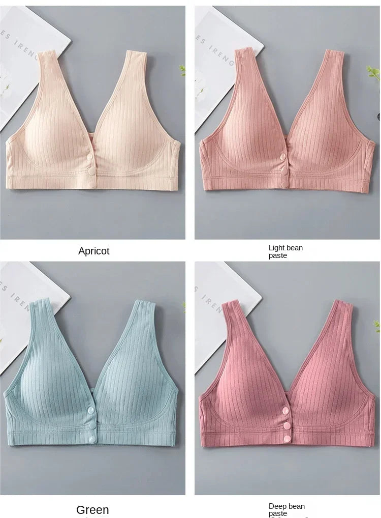 Maternity Nursing Vest Bras, Cotton - sizes 34/75 - 42/95