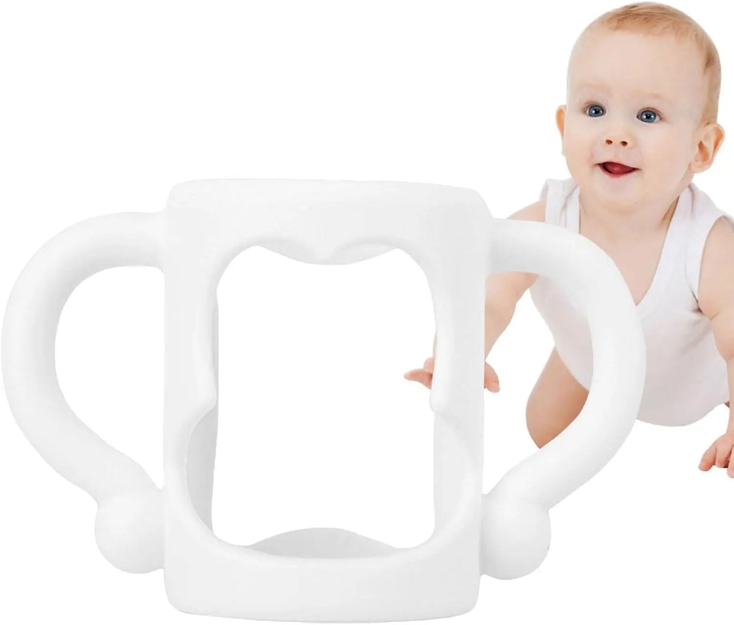 Universal Durable Food Grade Silicone Bottle Handle for Standard Baby Bottles