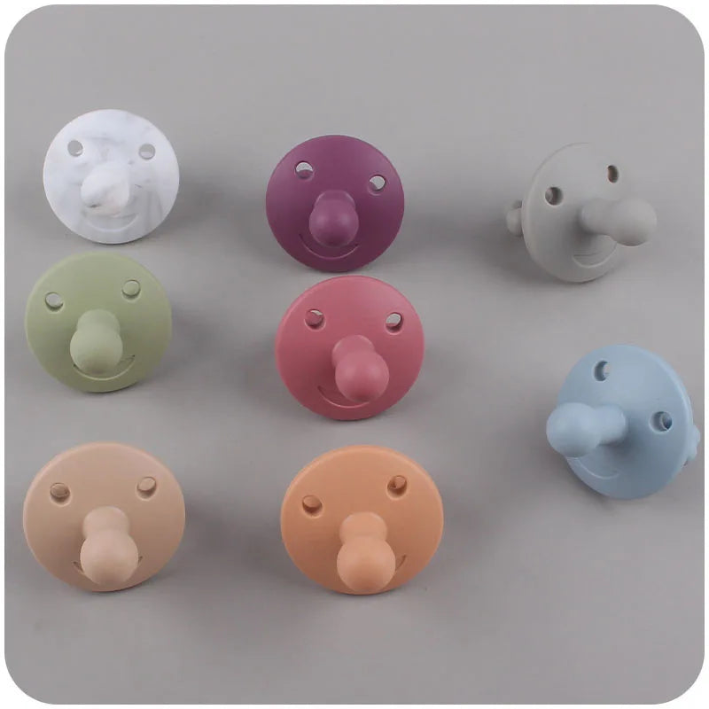 Newborn Infant Soft Food Grade Silicone Pacifier