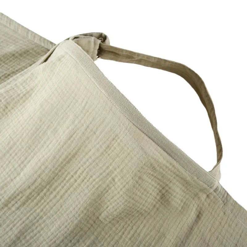 Nursing Breastfeeding Cotton Muslin Privacy Cover Cloth