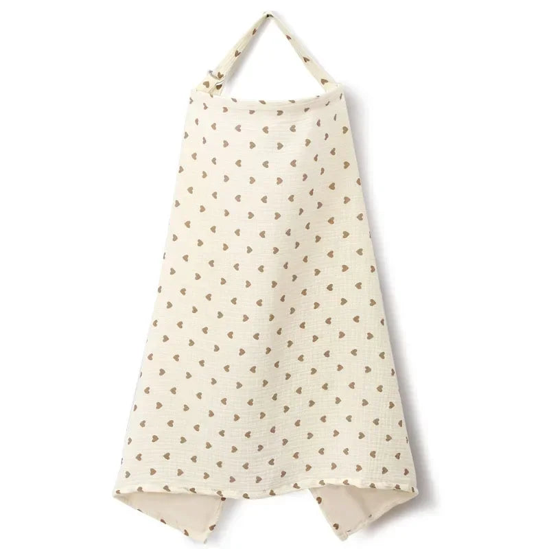 Mother Breastfeeding Cotton Cover Baby Feeding Nursing Covers Adjustable Privacy Breastfeeding Apron Stroller Blanket