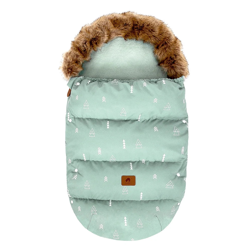 0-24 Months Baby Carriage Sack Winter Warm Thicker Envelope For Discharge Stroller Footmuff Universal Pram Cover Accessories
