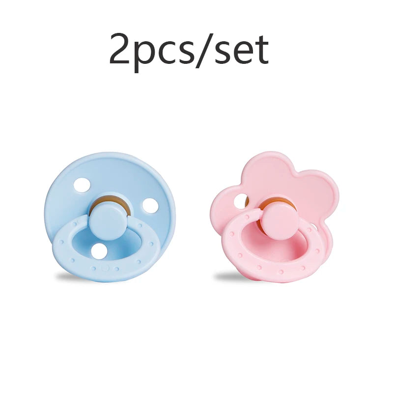 Baby Pacifier BPA Free Silicone Baby Nipple Teether Pacifier Baby Soother For Newborn, Modabebe 2 Pcs/Set