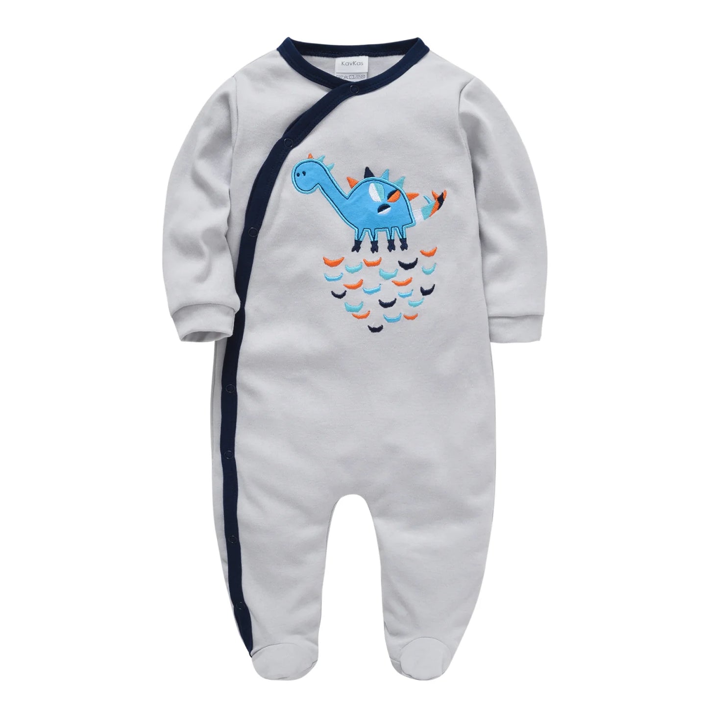 100% Cotton New Born Baby Long Sleeve Romper Cartoon Boys Girls ,  0-12 Monthes