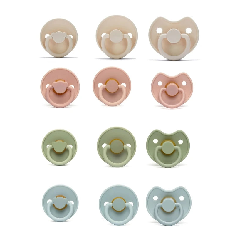 Silicone Soother Luminous Pacifier Multi-pattern Design for Boys Girls Durable Portable Baby Pacifier - BPA Free
