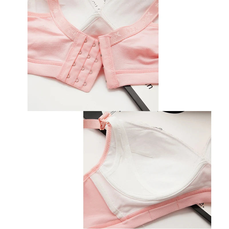 Cotton Wire-free Nursing Breastfeeding Bra